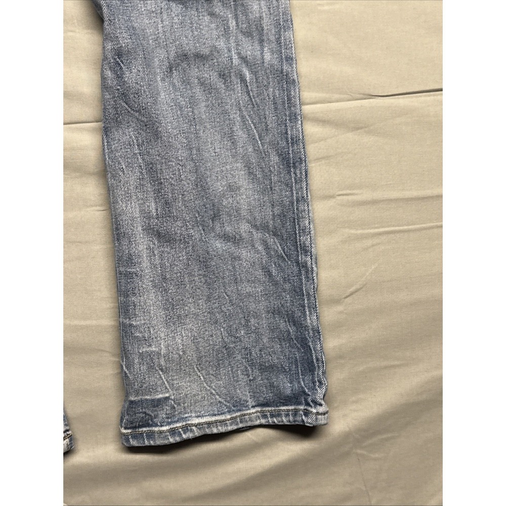 BKE Stella Bootcut Stretch Jeans 26x31 1/2 Low Rise Distressed Slim Fit - Picture 10 of 15